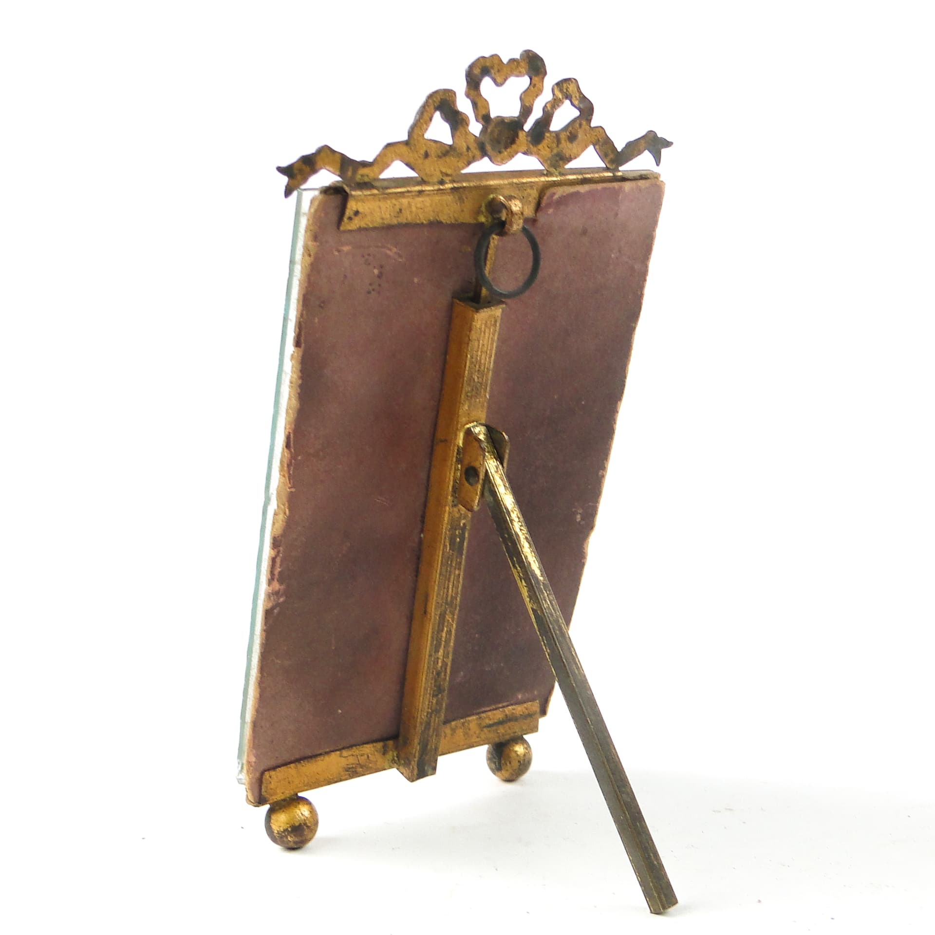 Empire Picture Frame, gilt metal, faceted glass, Austria, 19th c. - 111578
