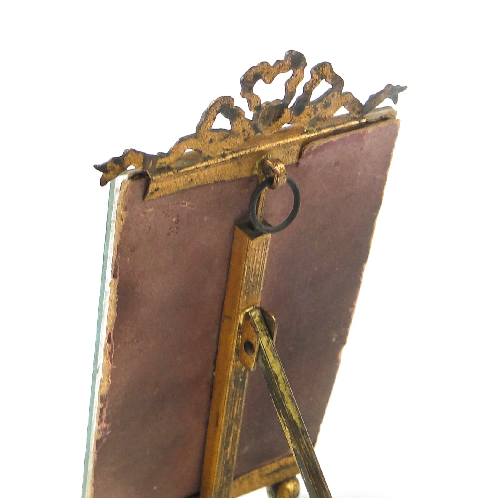 Empire Picture Frame, gilt metal, faceted glass, Austria, 19th c. - 111576