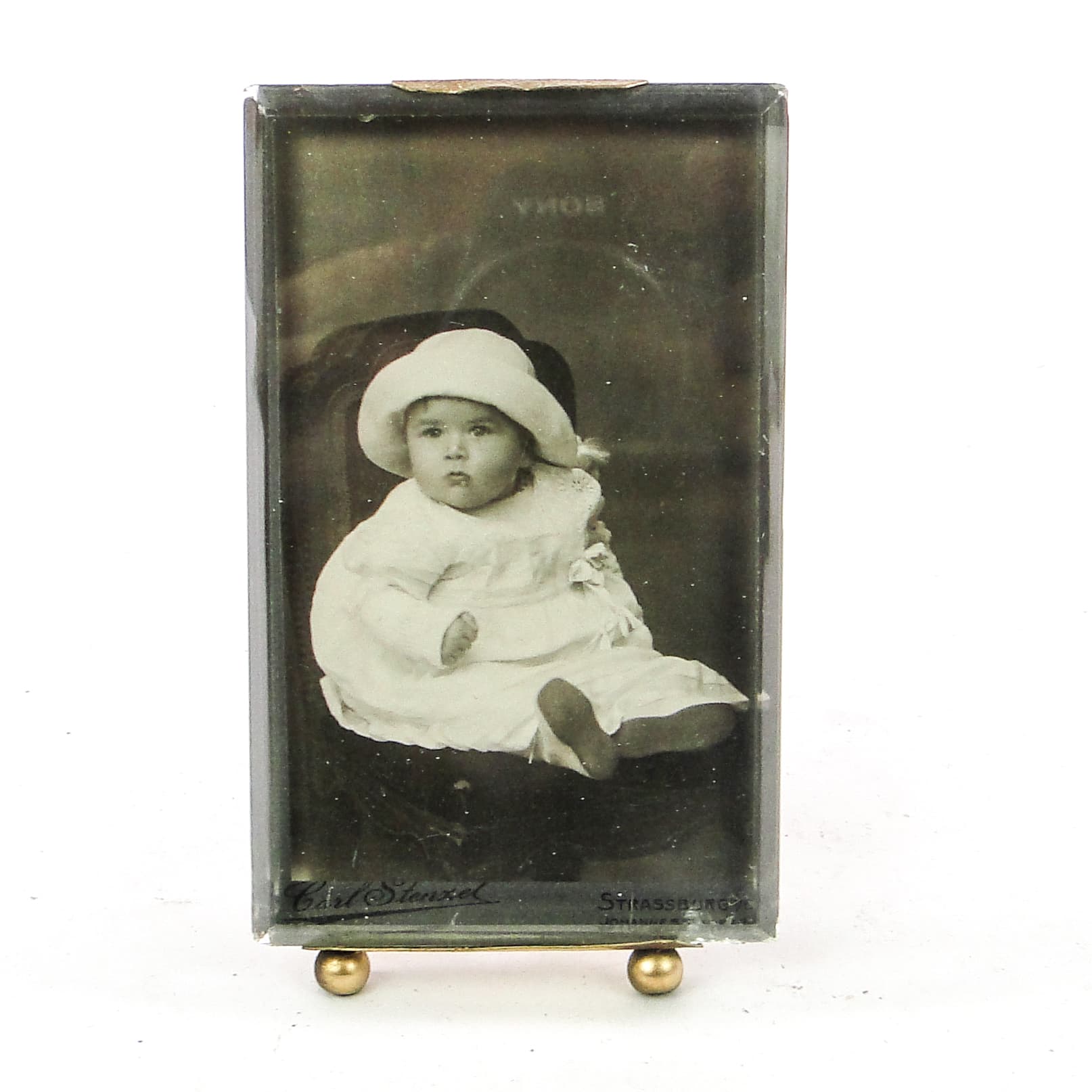 Minimalism photo frame, glass, Austria, 19th c. - 111592