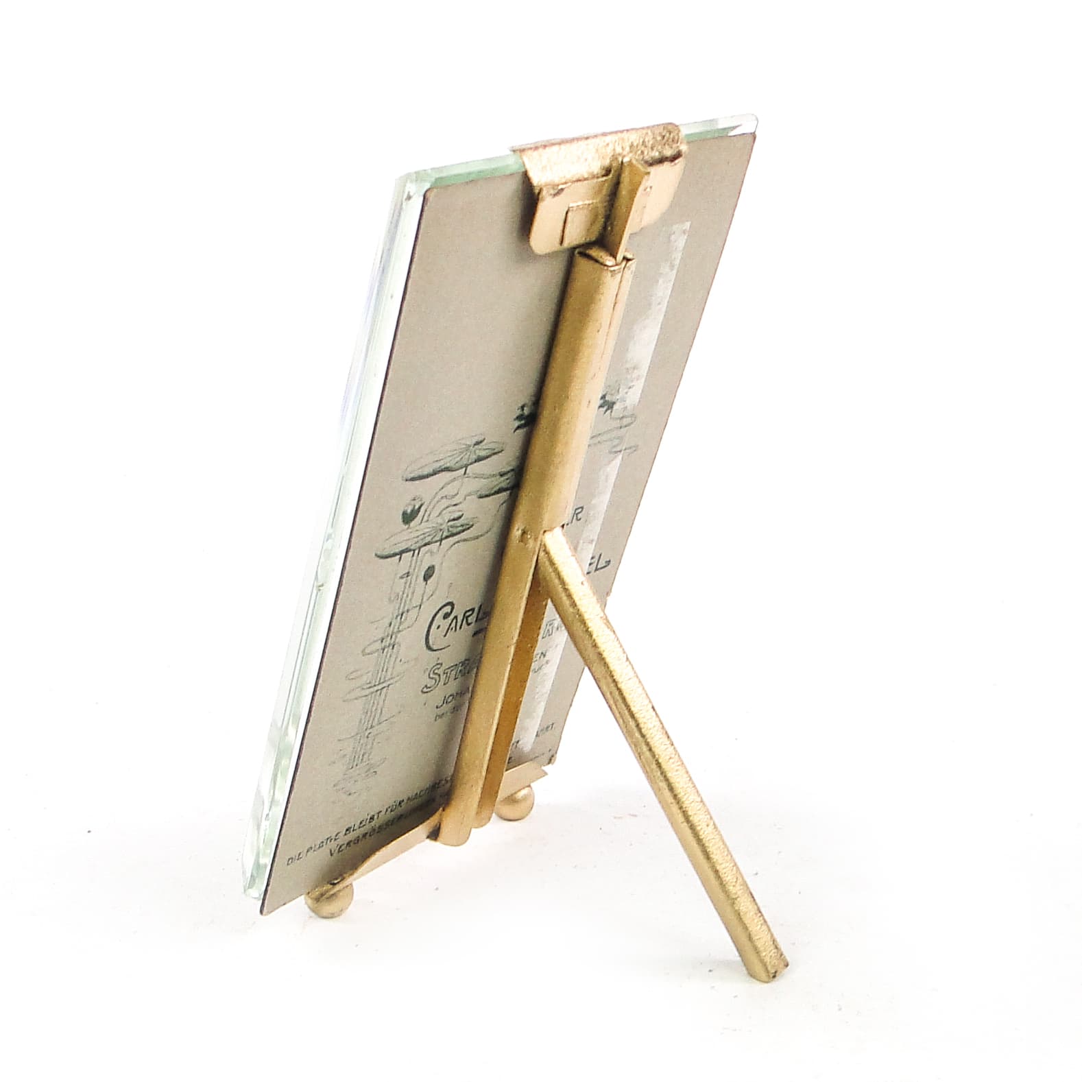 Minimalism photo frame, glass, Austria, 19th c. - 111590