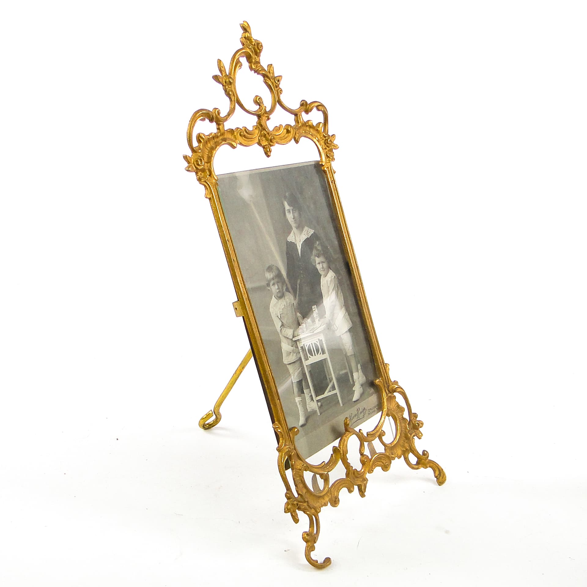 Rococo photo frame, gilt brass, France, 19th c. - 111595