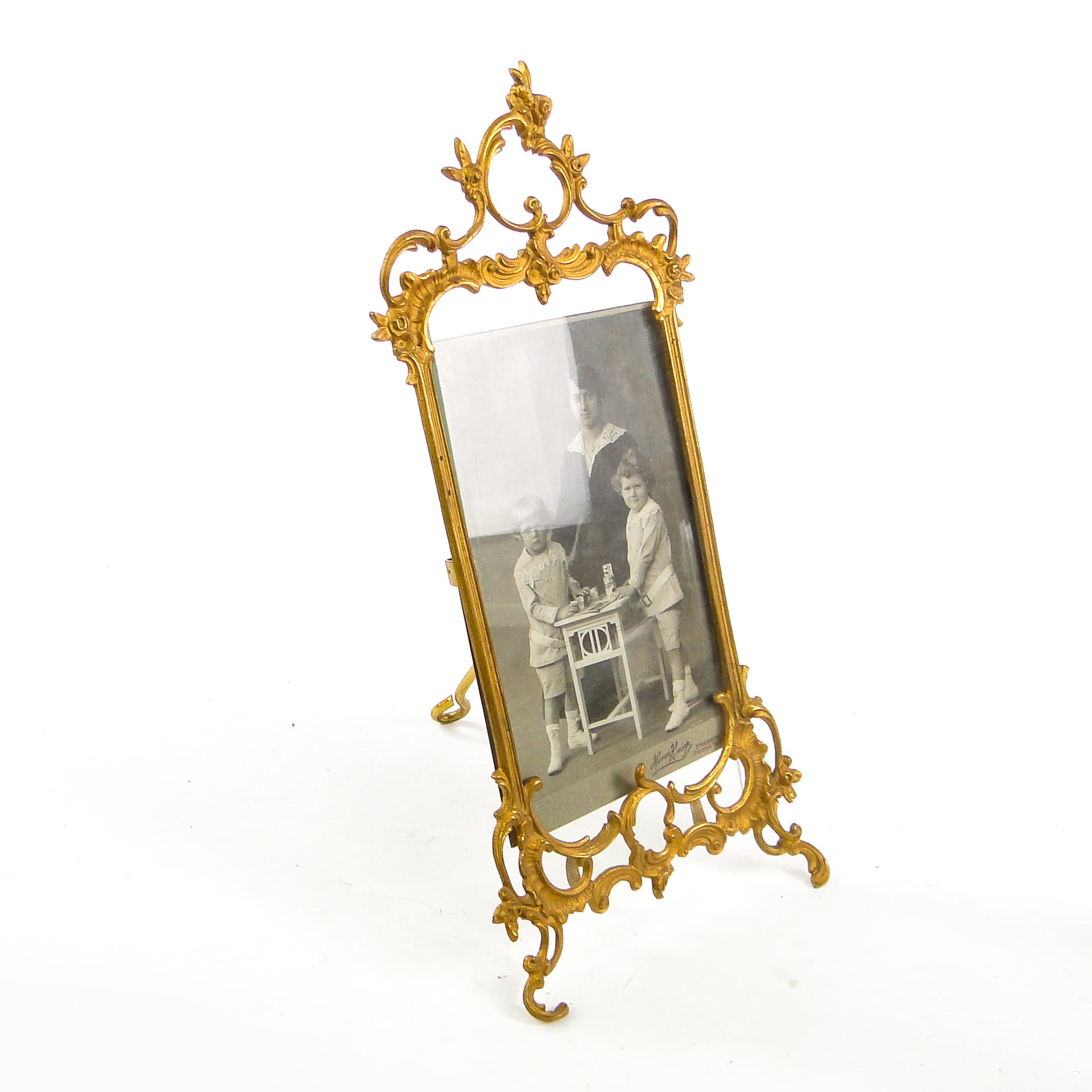 Rococo photo frame, gilt brass, France, 19th c. - 111596