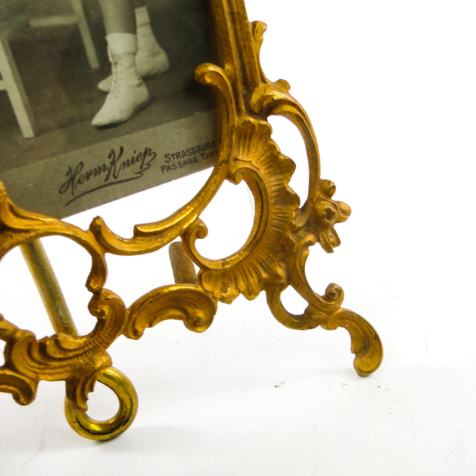 Rococo photo frame, gilt brass, France, 19th c. - 111601