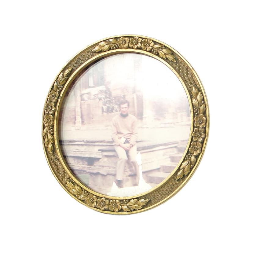 Empire Picture Frame, Gilded Brass, France, 19th c.