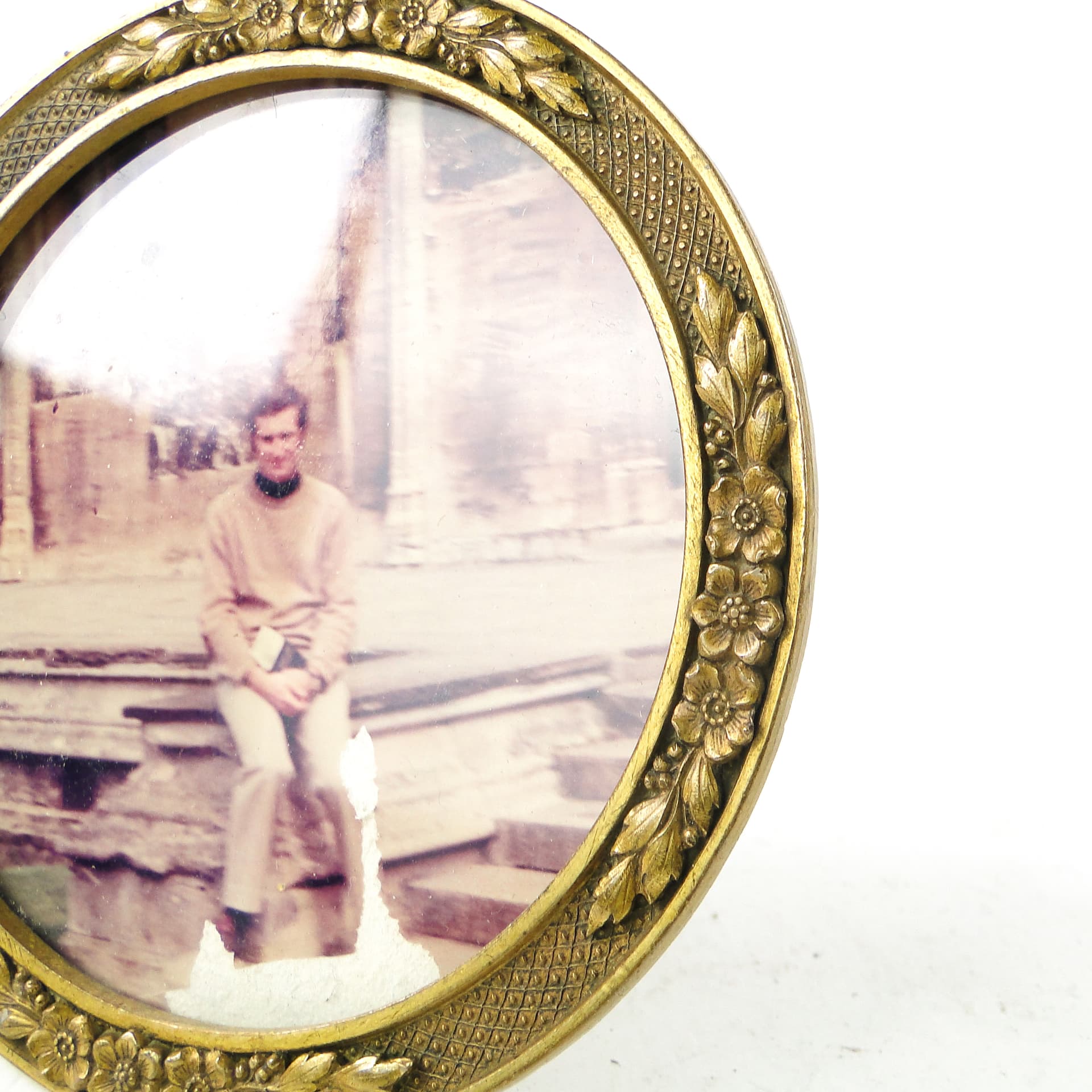 Empire Picture Frame, Gilded Brass, France, 19th c. - 111624