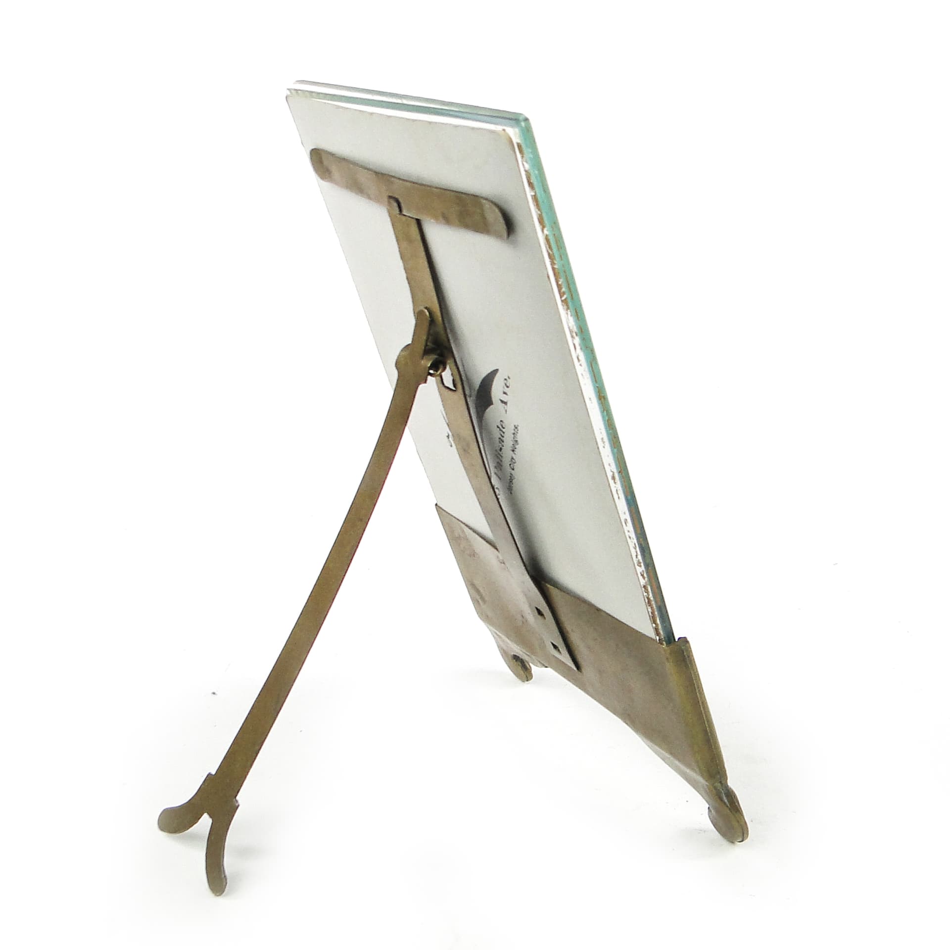 Art Nouveau photo frame, brass, Germany, early 20th c. - 111708