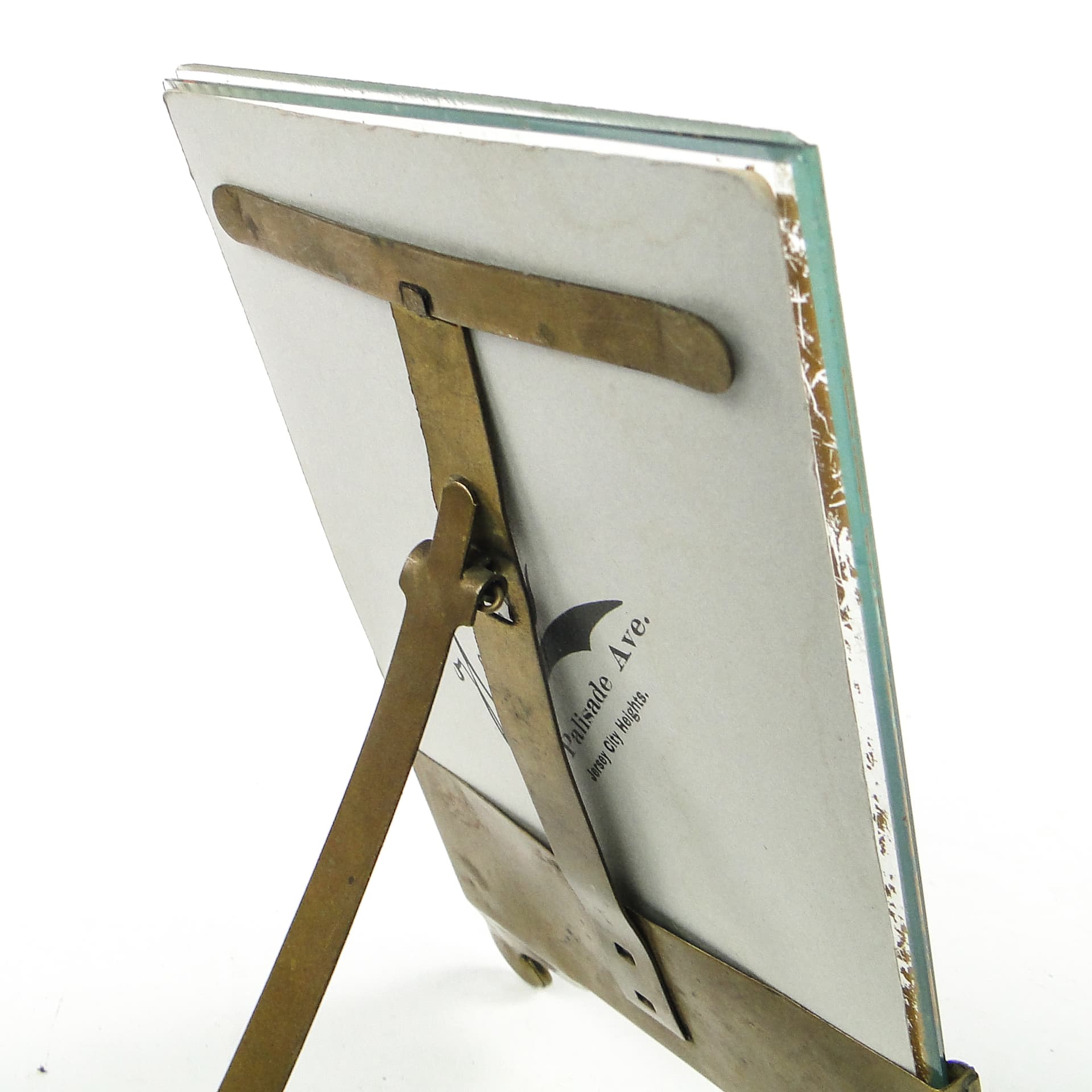 Art Nouveau photo frame, brass, Germany, early 20th c. - 111709