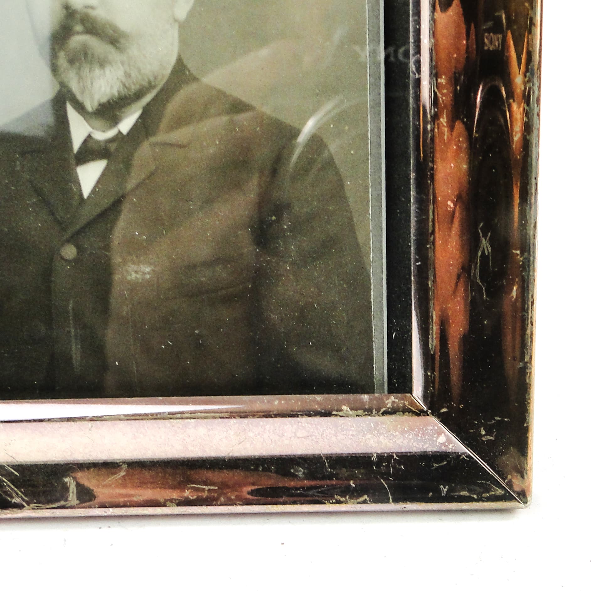 Art Deco picture frame, wood, Belgium, 1950s - 111754