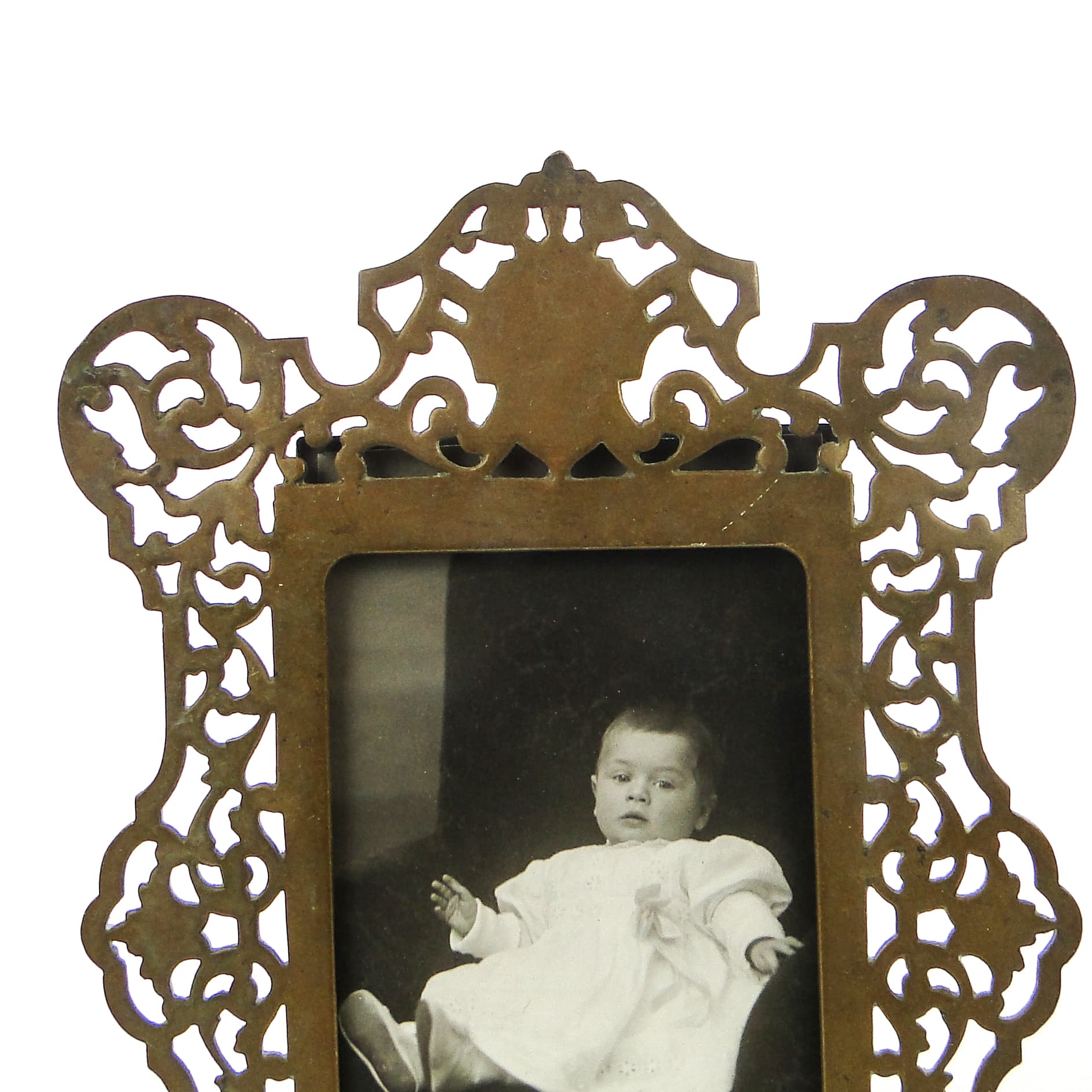 Pair of picture frames, Art Nouveau, brass, Germany, early 20th c. - 111773