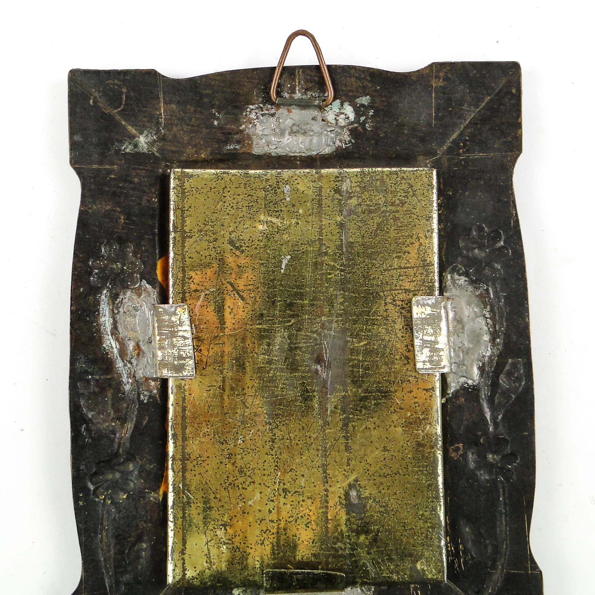 Ramka ścienna Art Nouveau, mosiądz, Szwecja, początek XX w. - 111839