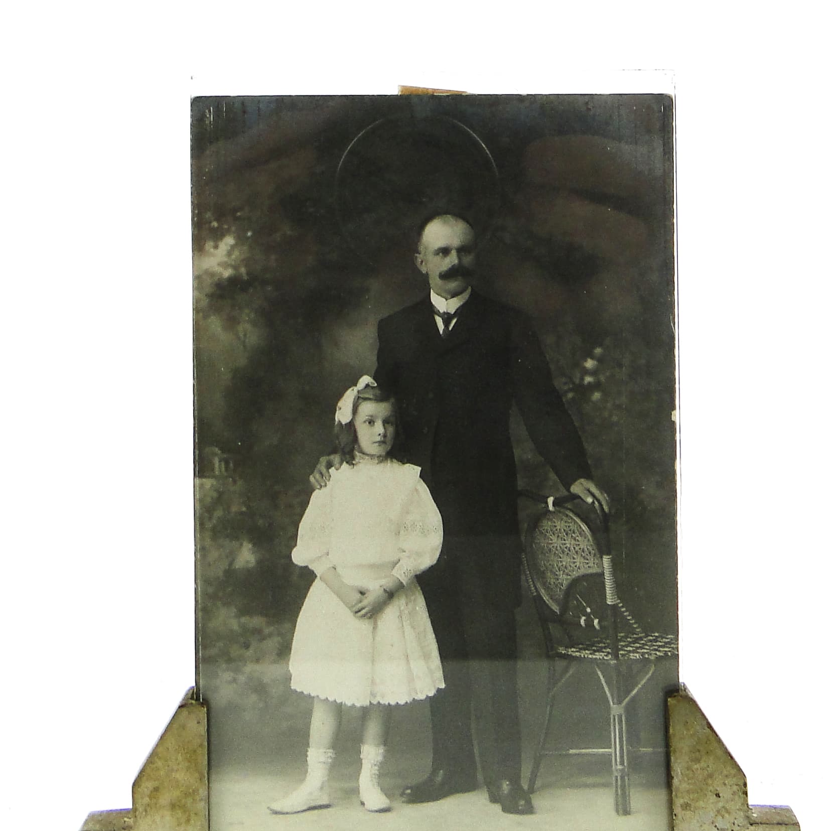 Art Deco photo frame, brass, Germany, 1930s. - 111876