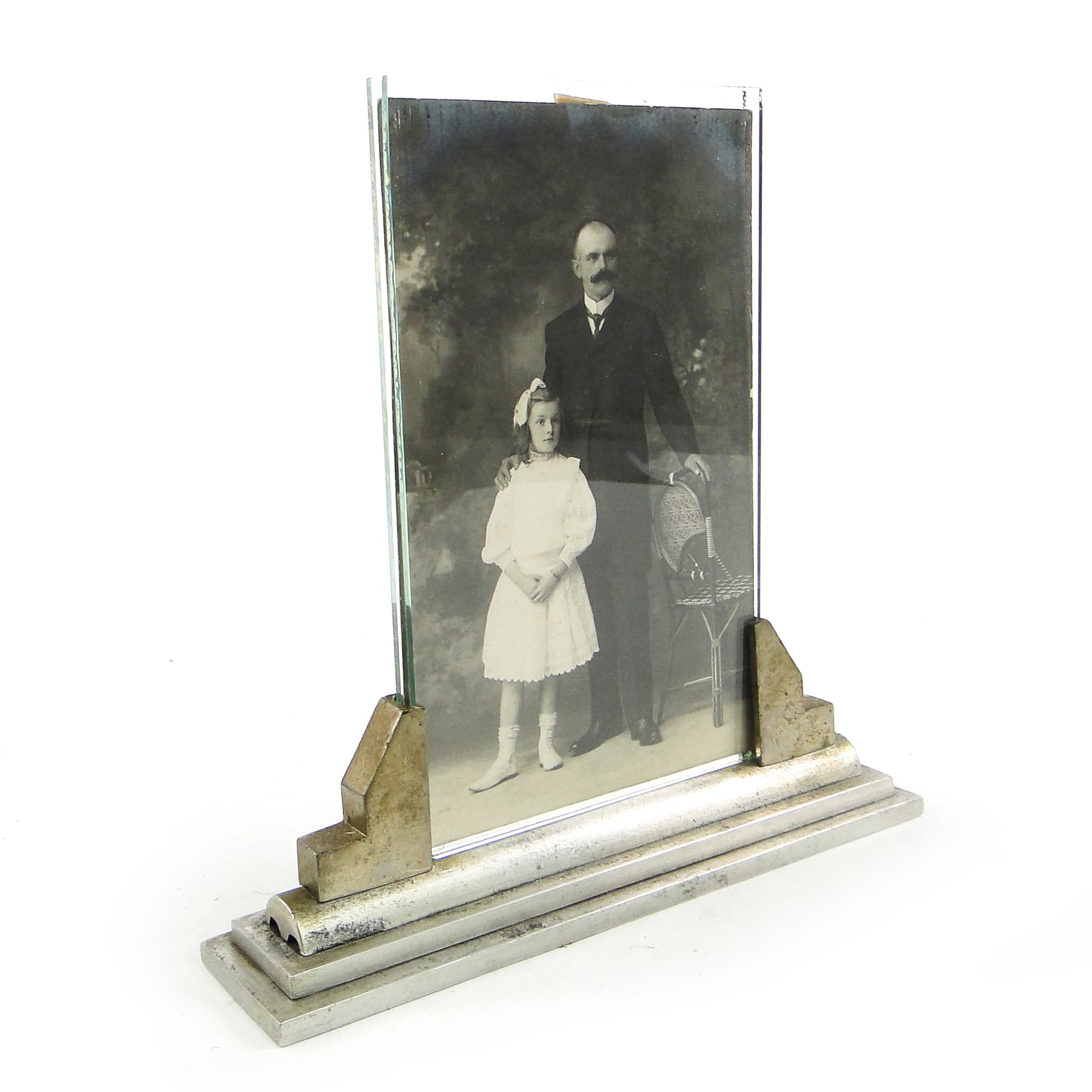 Art Deco photo frame, brass, Germany, 1930s. - 111879