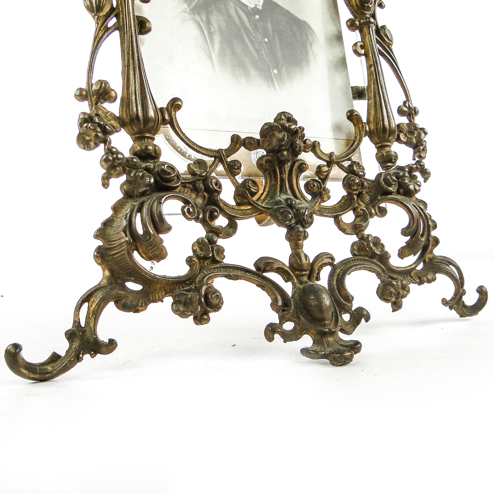 Rococo photo frame, brass, France, 19th c. - 111889