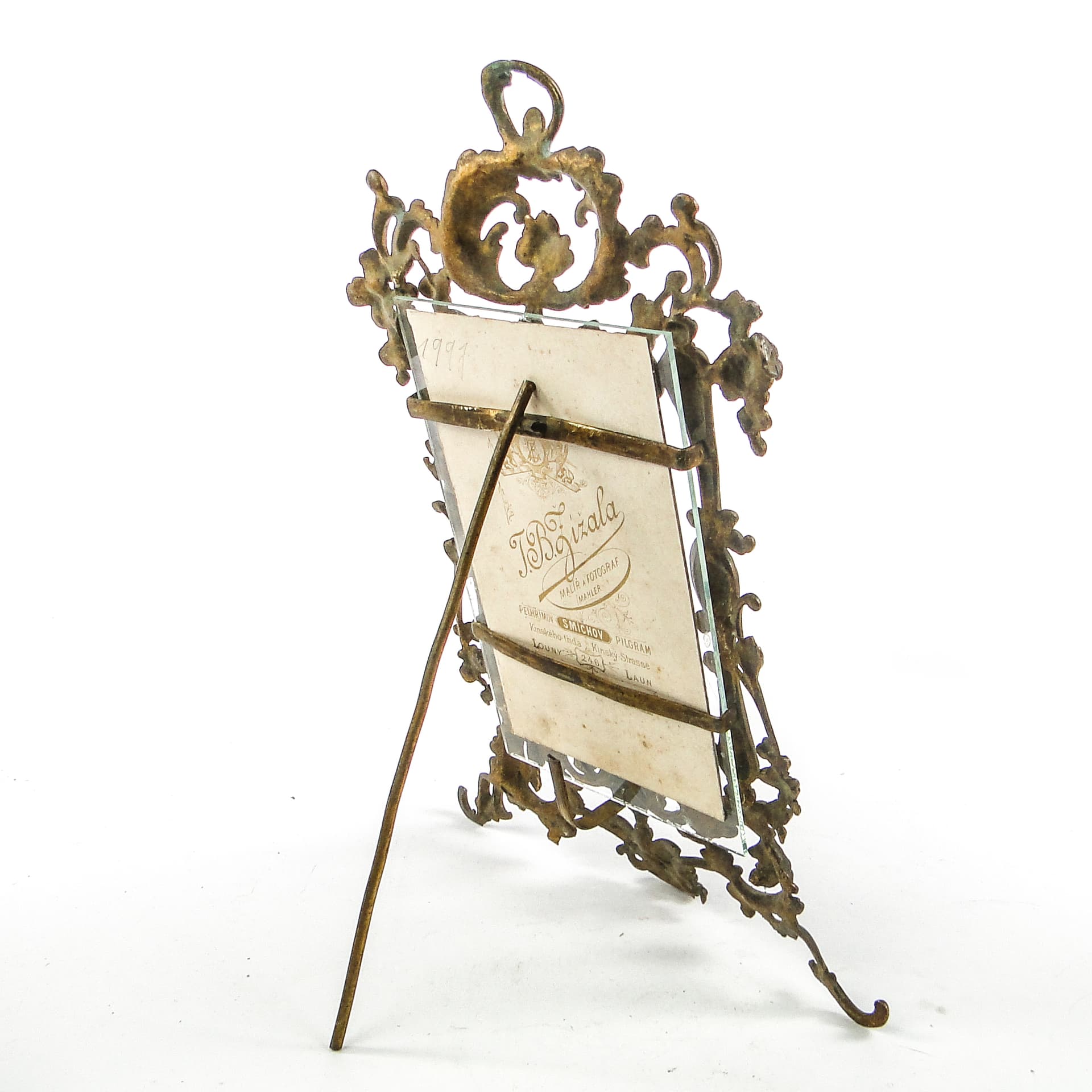 Rococo photo frame, brass, France, 19th c. - 111888