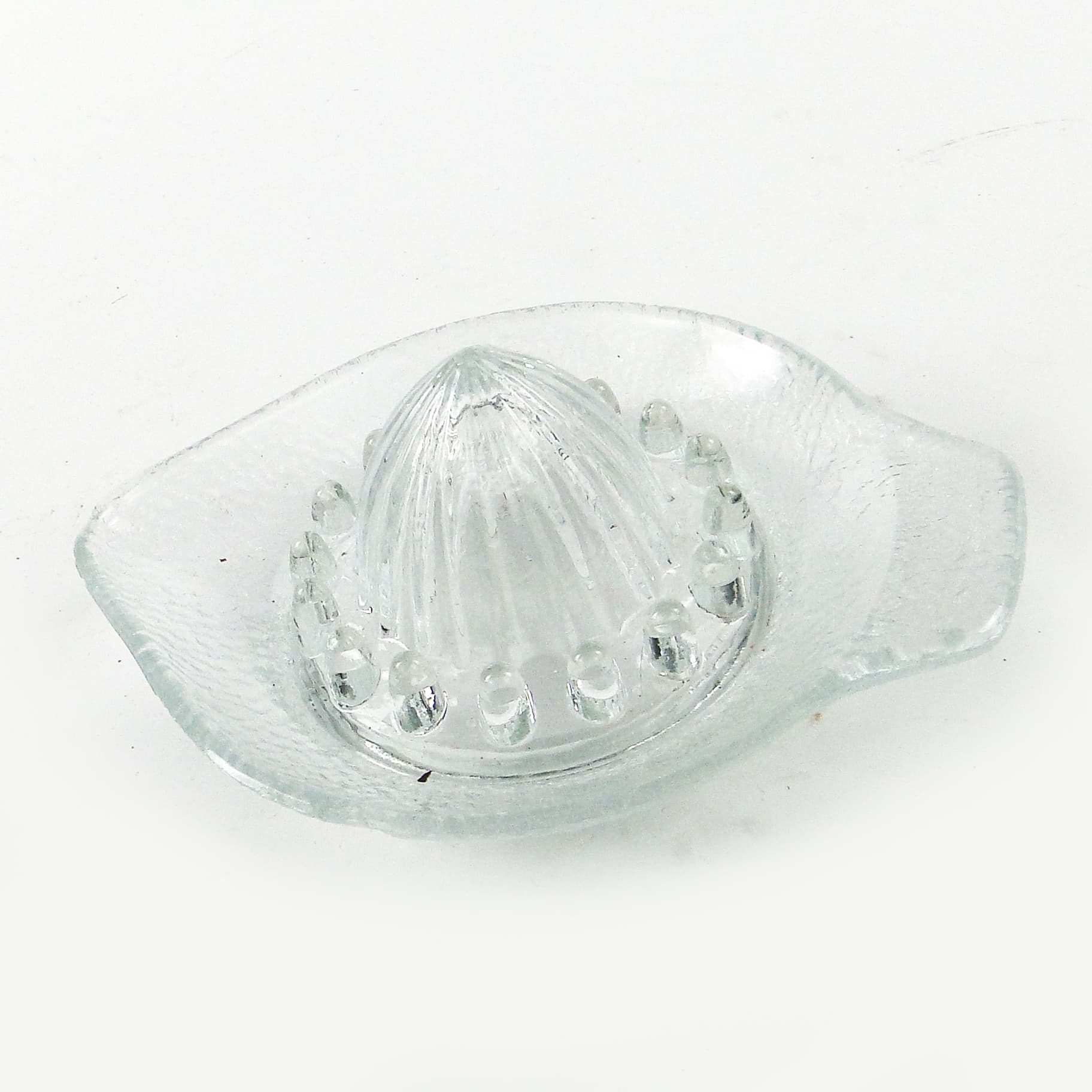 Wyciskacz do cytryn Modernizm, szkło przezroczyste, Ząbkowice, Polska, lata 70. - 111928