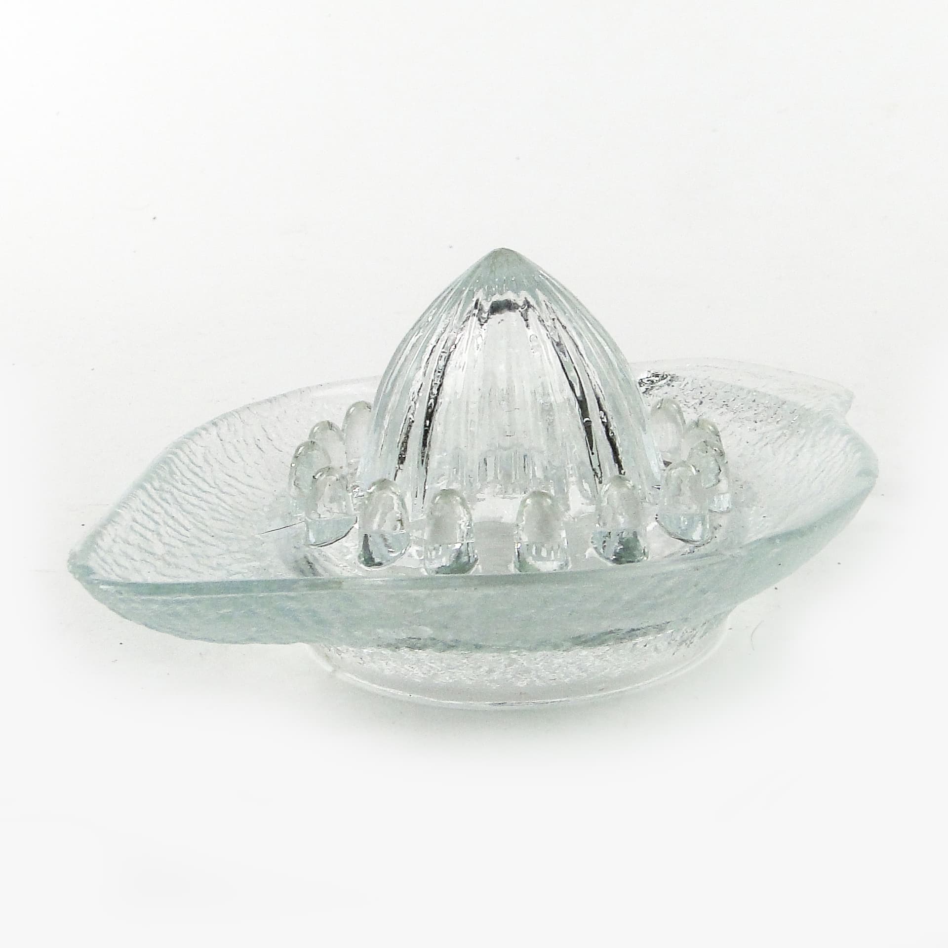 Wyciskacz do cytryn Modernizm, szkło przezroczyste, Ząbkowice, Polska, lata 70. - 111930