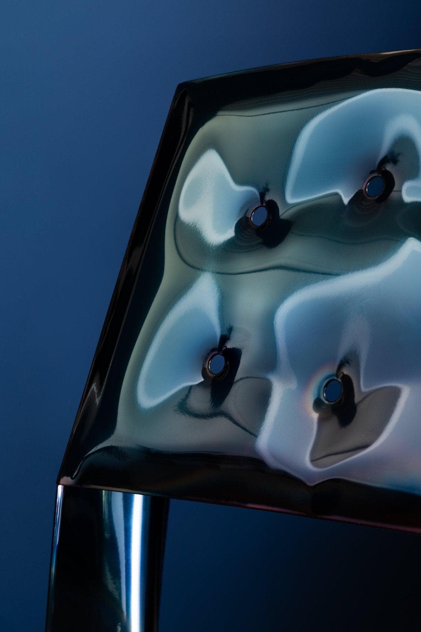 Krzesło CHIPPENSTEEL 0.5 niebieskie, Zieta Studio - 117645