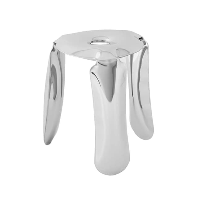 Dekoracja PLOPPY MINIATURE srebrny, Zieta Studio - WYMIARY