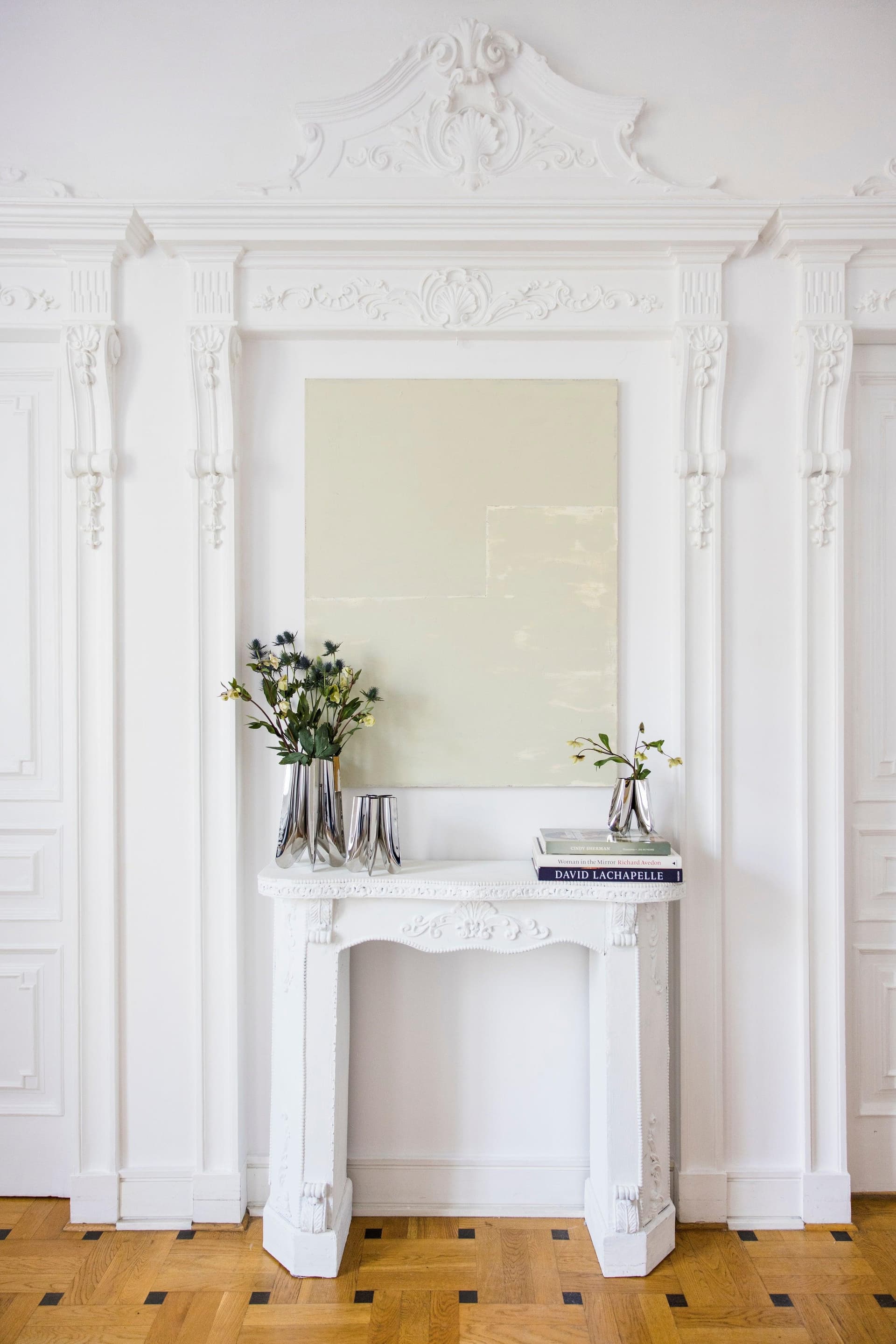 Vase ROTATION stainless steel silver 20 cm, Zieta Studio - 117575