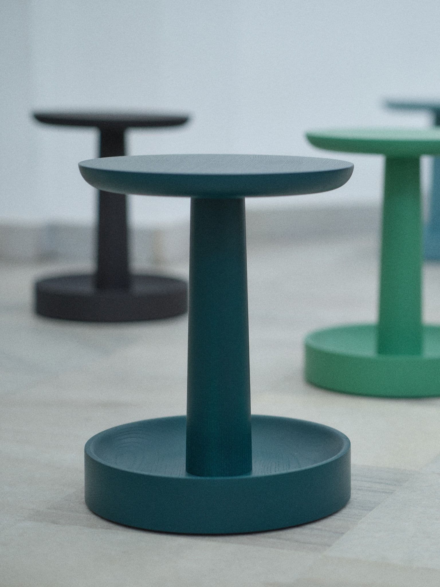 Stolik Portare, ciemnozielony, proj. M. Jeglinska-Adamczewska, GestGest - 111979