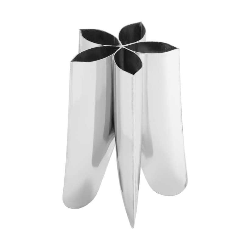 Wazon ROTATION srebrny, 15 cm, Zieta Studio