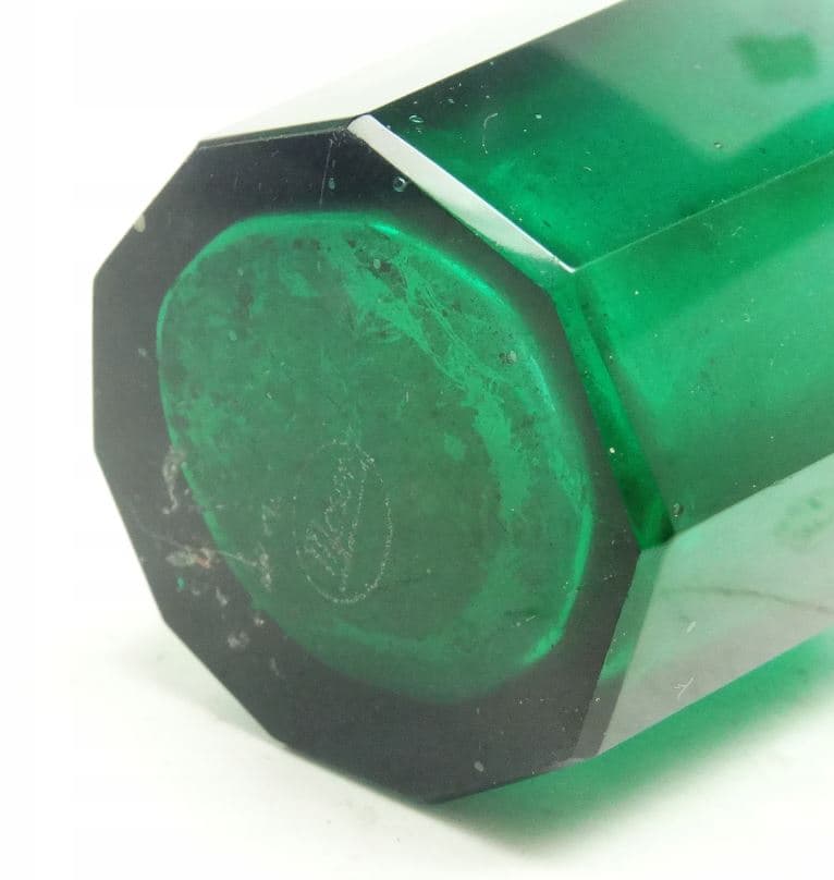 Wazon Art Deco, kryształ, Moser, Czechosłowacja, lata 30. - 112024