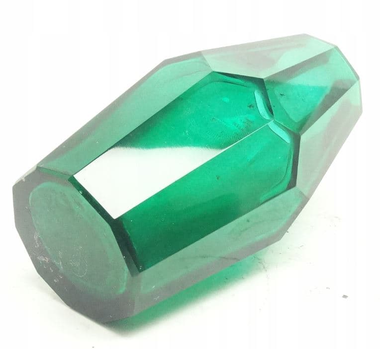 Wazon Art Deco, kryształ, Moser, Czechosłowacja, lata 30. - 112025