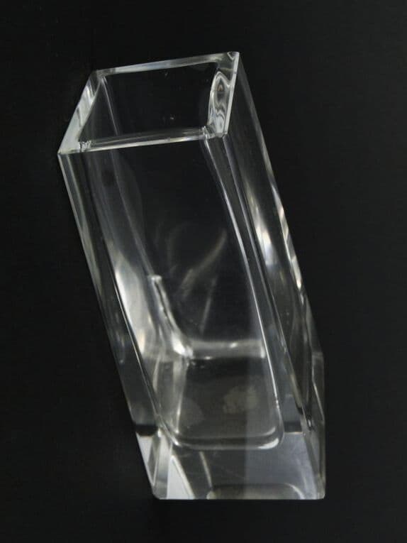 Wazon Art Deco, kryształ, Czechosłowacja, lata 30. - 112035