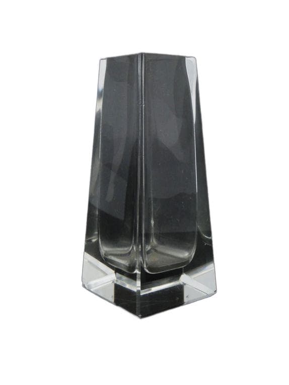 Wazon Art Deco, kryształ, Czechosłowacja, lata 30.