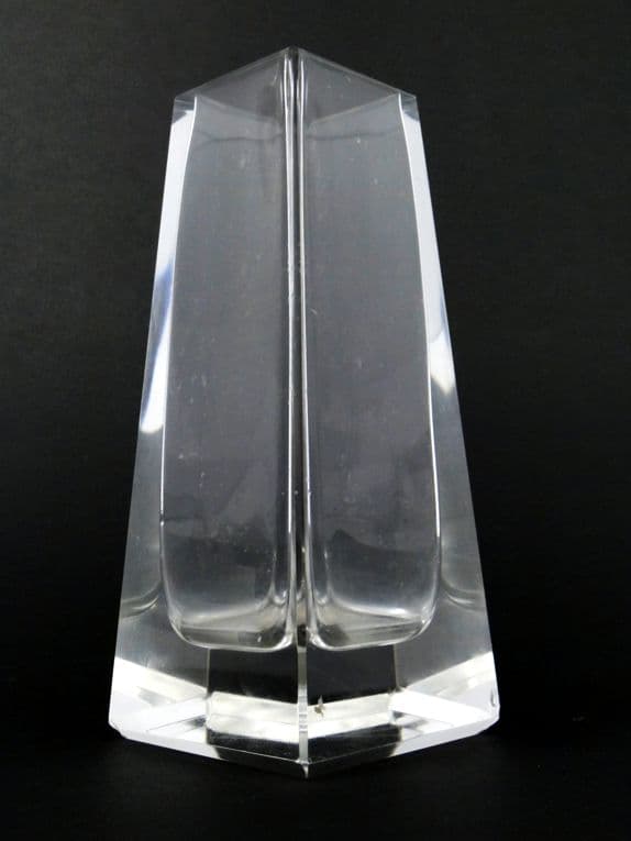 Wazon Art Deco, kryształ, Czechosłowacja, lata 30. - 112038