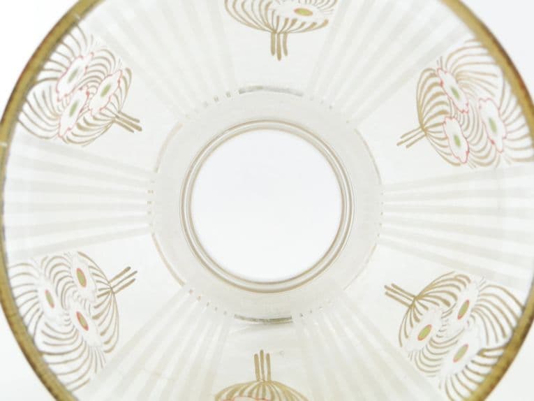 Wazon mid-century modern, szkło, Kamenický Šenov, Czechosłowacja, lata 50. - 112051