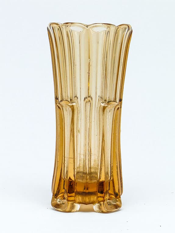 Wazon Mid-century modern, szkło rozalinowe, Polska, lata 50. - 112150