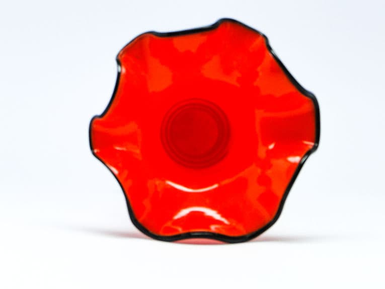 Wazon Tango, Art Deco, szkło, Kralik, Czechosłowacja, lata 30. - 112199