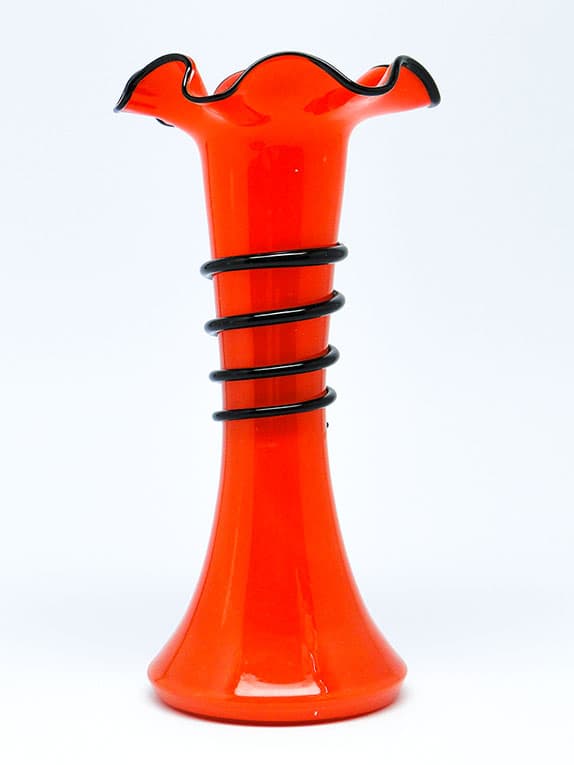 Wazon Tango, Art Deco, szkło, Kralik, Czechosłowacja, lata 30. - 112201