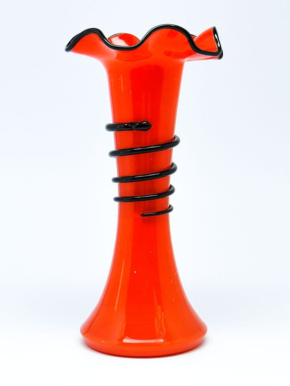 Wazon Tango, Art Deco, szkło, Kralik, Czechosłowacja, lata 30. - 112196