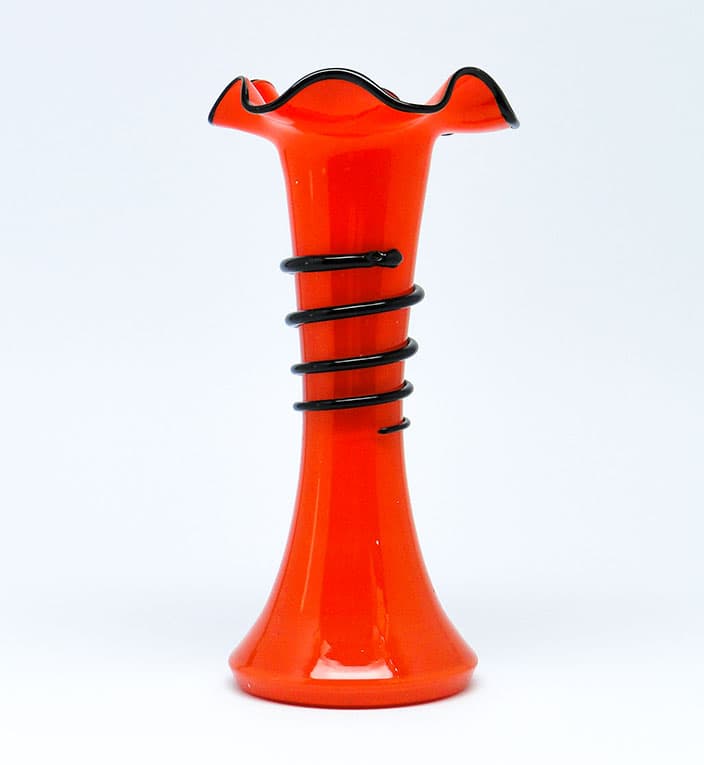 Wazon Tango, Art Deco, szkło, Kralik, Czechosłowacja, lata 30. - 112203