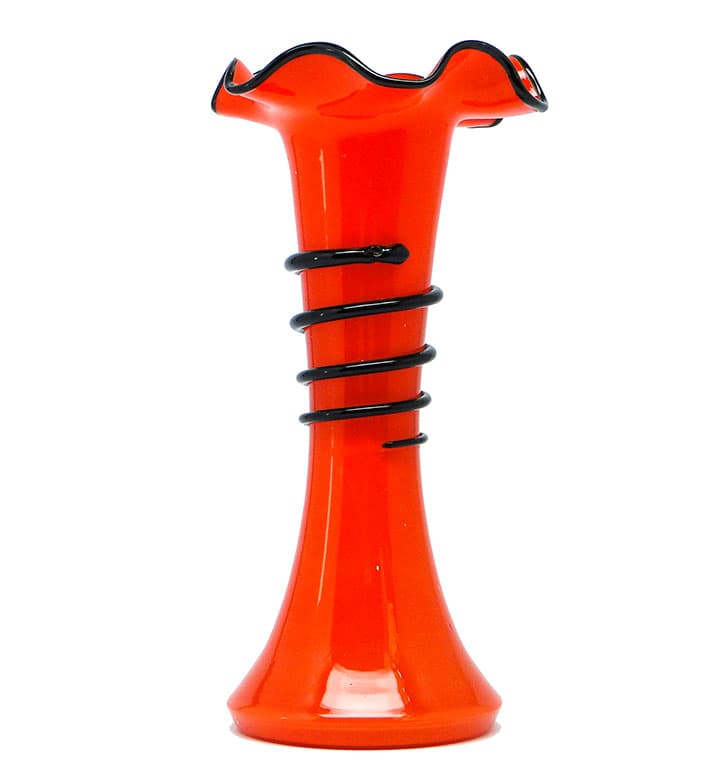 Wazon Tango, Art Deco, szkło, Kralik, Czechosłowacja, lata 30. - 112193