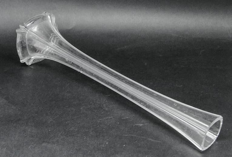 Wazon secesyjny, szkło prasowane, Huta Hortensja, Polska, lata 30. - 112265