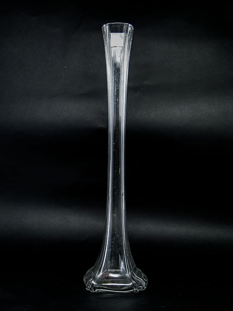 Wazon secesyjny, szkło prasowane, Huta Hortensja, Polska, lata 30. - 112262