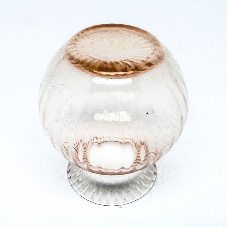 Wazon miniaturowy Art Deco, szkło rozalinowe, Polska, lata 30. - 112272