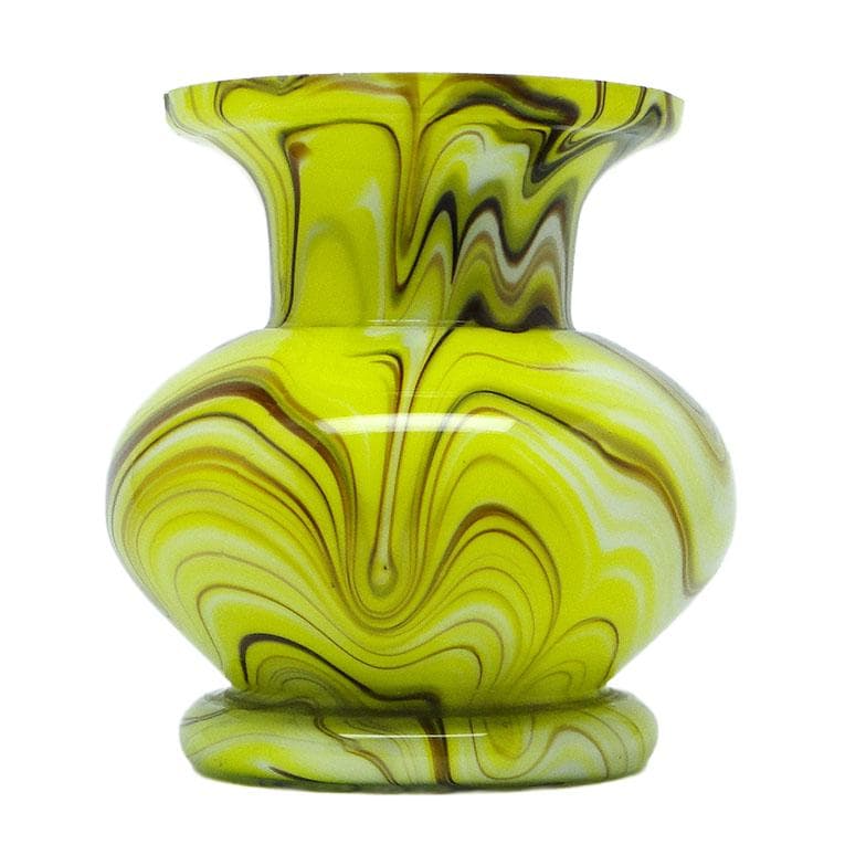 Wazon Art Deco, szkło, Czechosłowacja, lata 30.