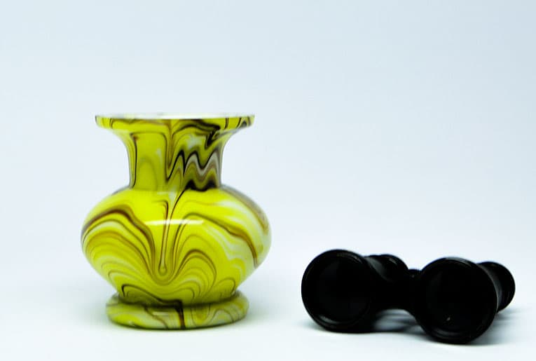 Wazon Art Deco, szkło, Czechosłowacja, lata 30. - 112288