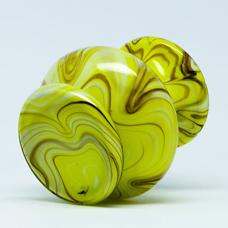 Wazon Art Deco, szkło, Czechosłowacja, lata 30. - 112286