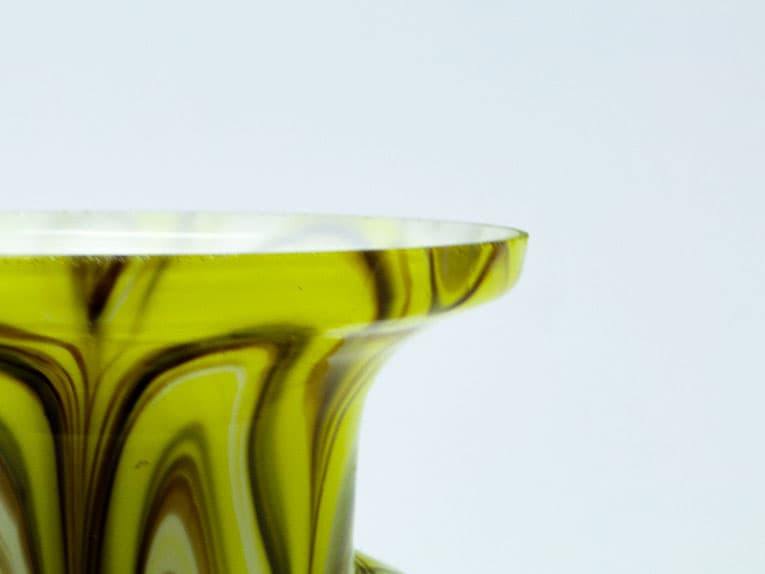 Wazon Art Deco, szkło, Czechosłowacja, lata 30. - 112292
