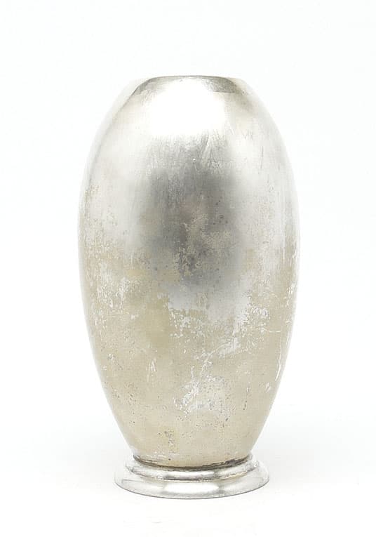 Ikora vase, Art Deco, silver-plated brass, WMF, Germany, 1930s. - 112359