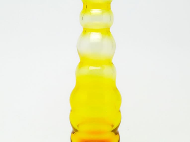 Wazon mid-century modern, szkło, Moser, Czechosłowacja, lata 60. - 112373