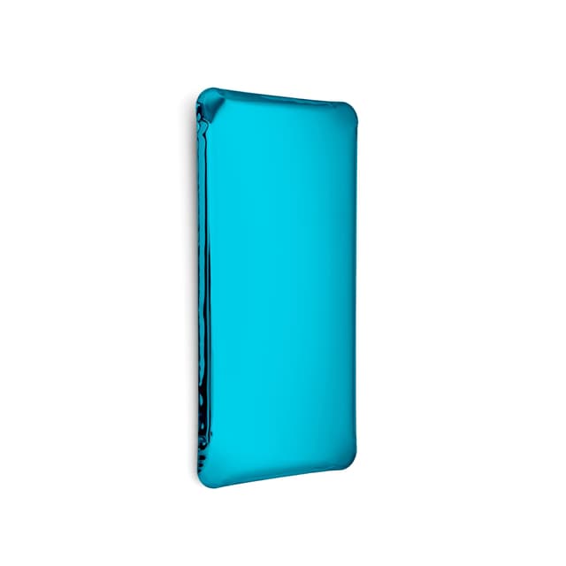TAFLA Q wall mirror blue 120 cm, Zieta Studio - DIMENSION