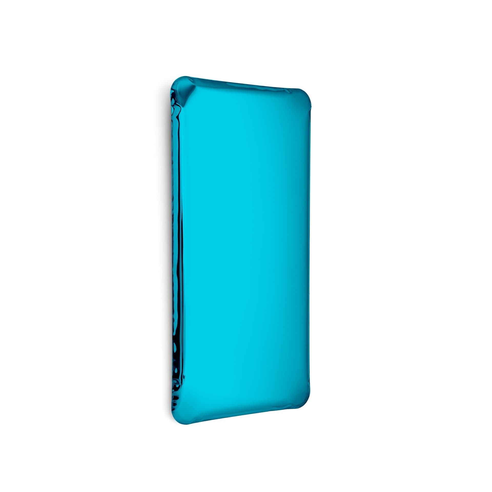 TAFLA Q wall mirror blue 120 cm, Zieta Studio - 117348