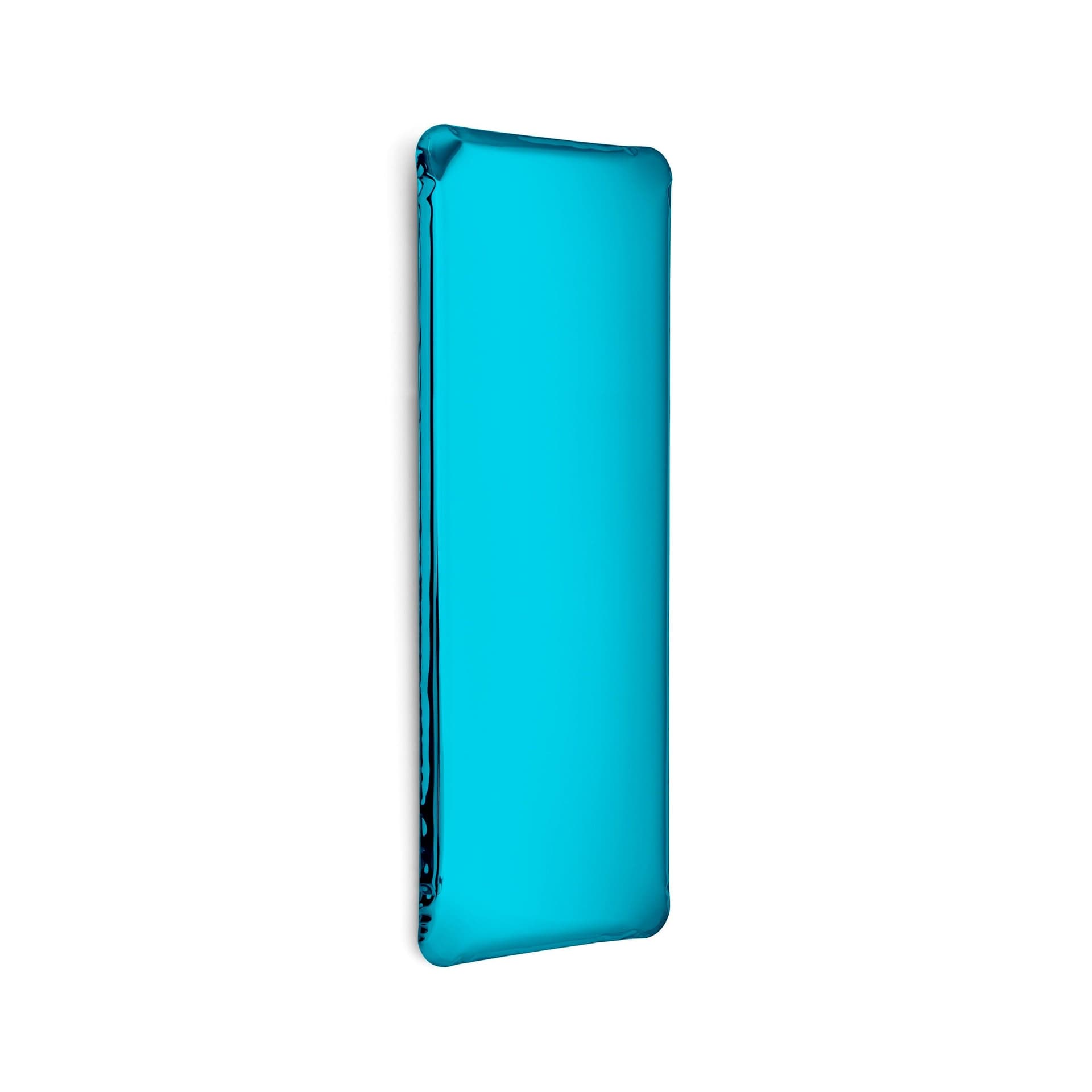 TAFLA Q wall mirror blue 180 cm, Zieta Studio - 117346