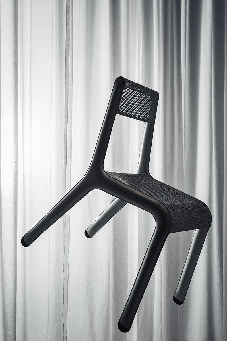 Krzesło ULTRALEGGERA czarne, Zieta Studio - 117309